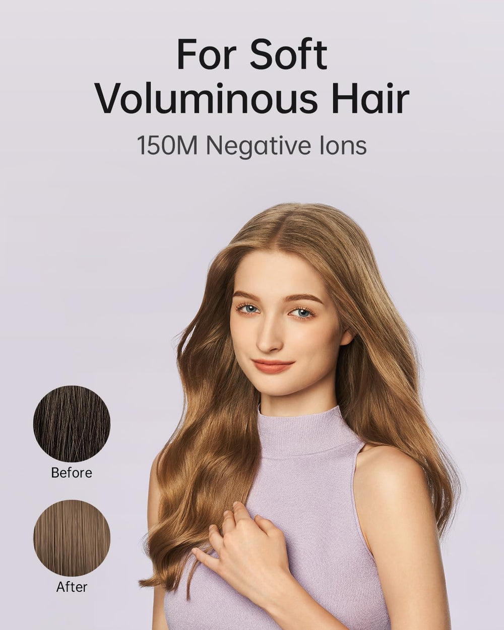 Laifen SE Lite smart heat control protects hair during styling