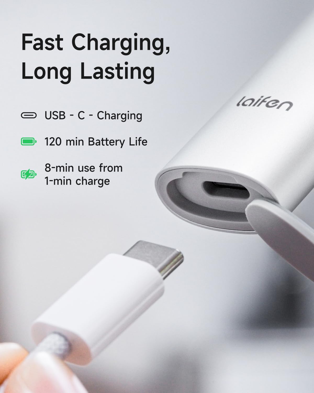 Laifen T1 Pro travel case for on-the-go grooming.
