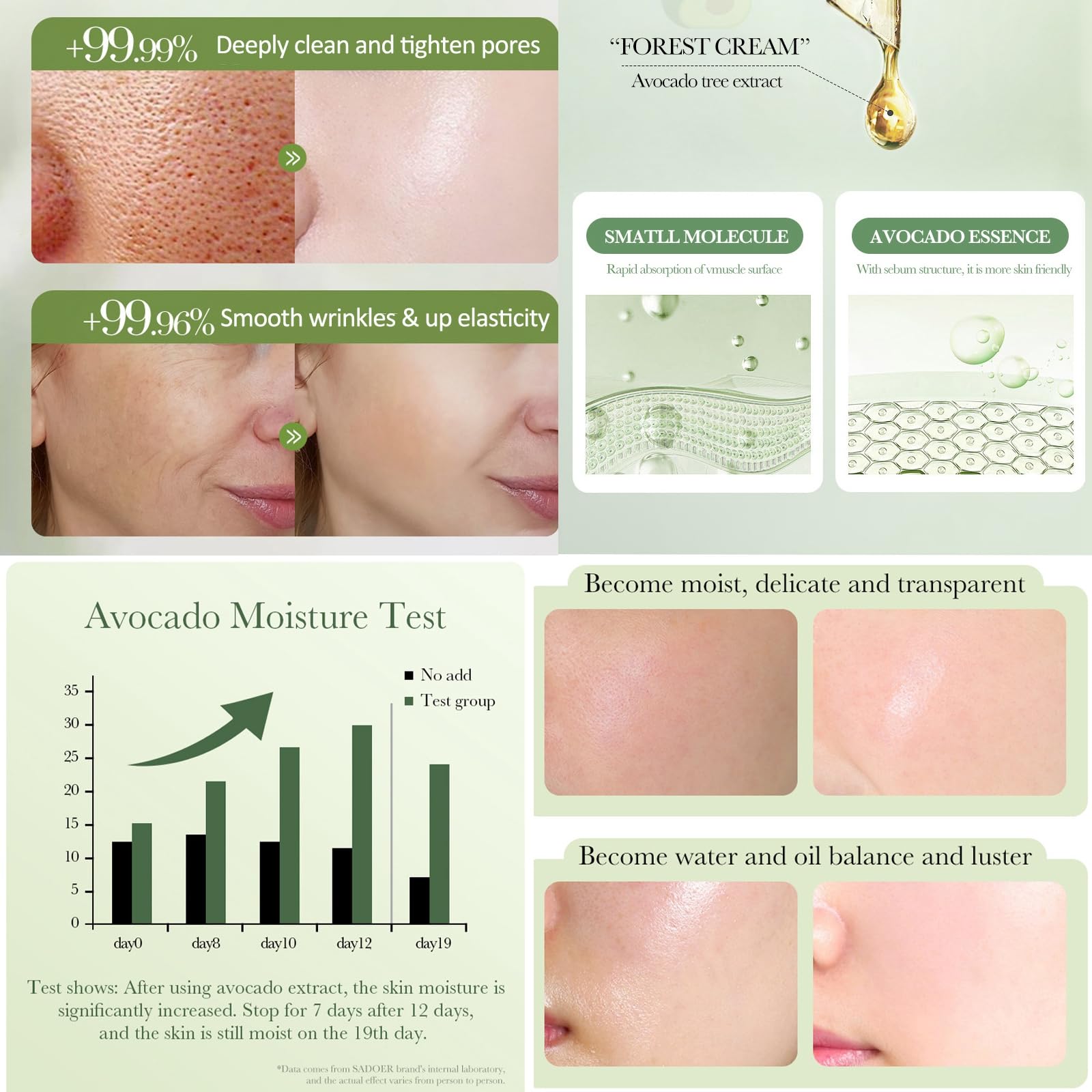 LAIKME Avocado lip balm tube nourishes lips and protects dryness.