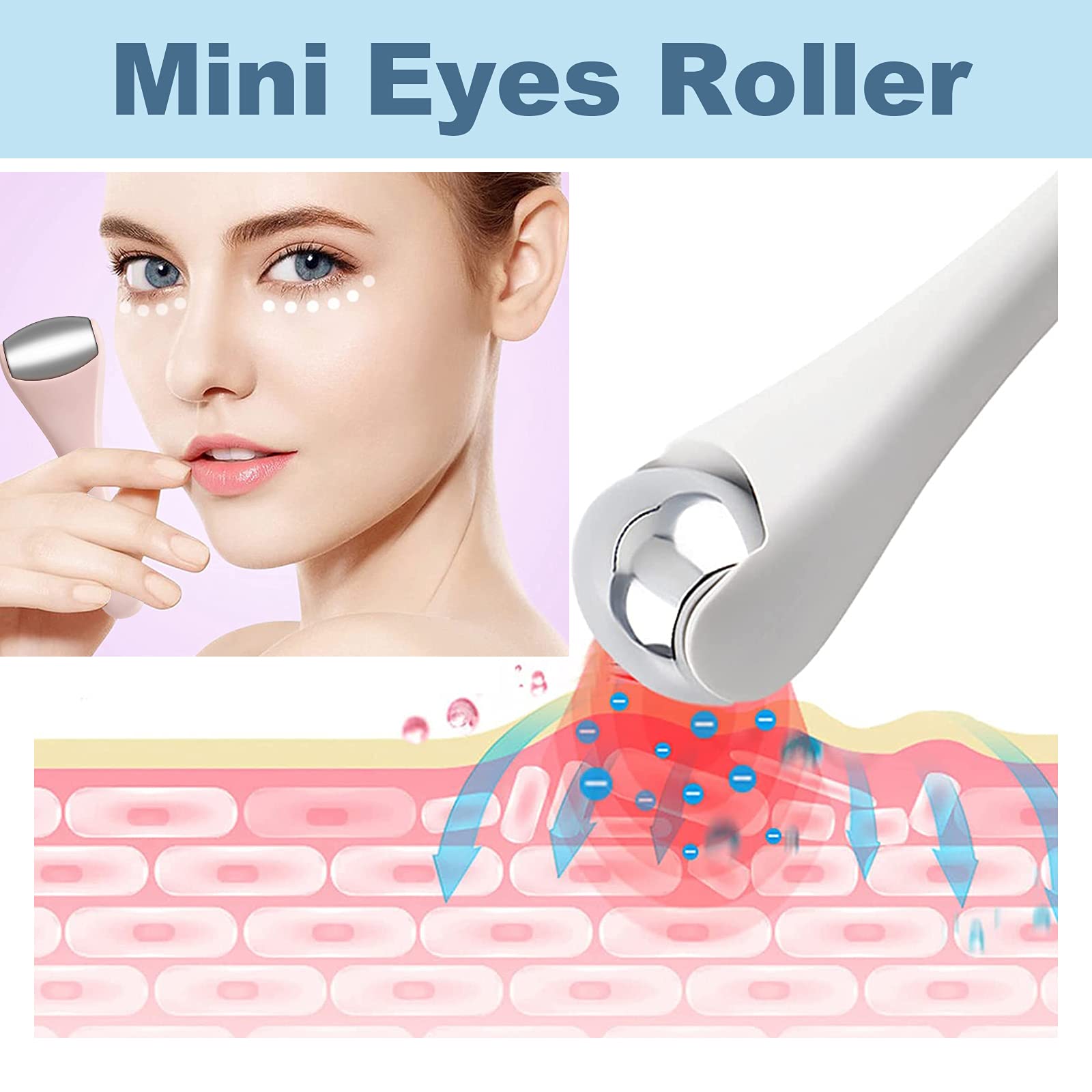 LAIKME Face Ice Roller large 2-in-1 offers full-face cooling and soothing massage.
