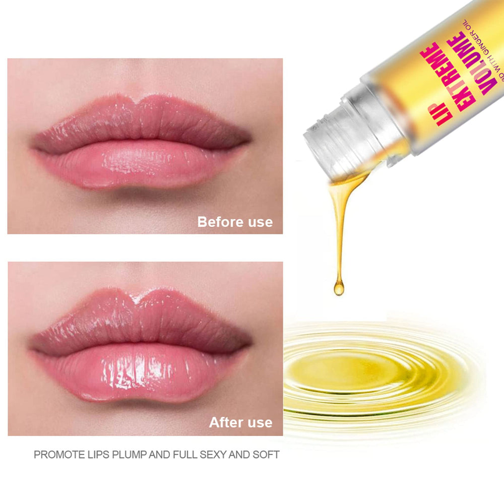 LAIKME Lip Plumper Extreme swatches reveal transparent shine and moisturizing effect.