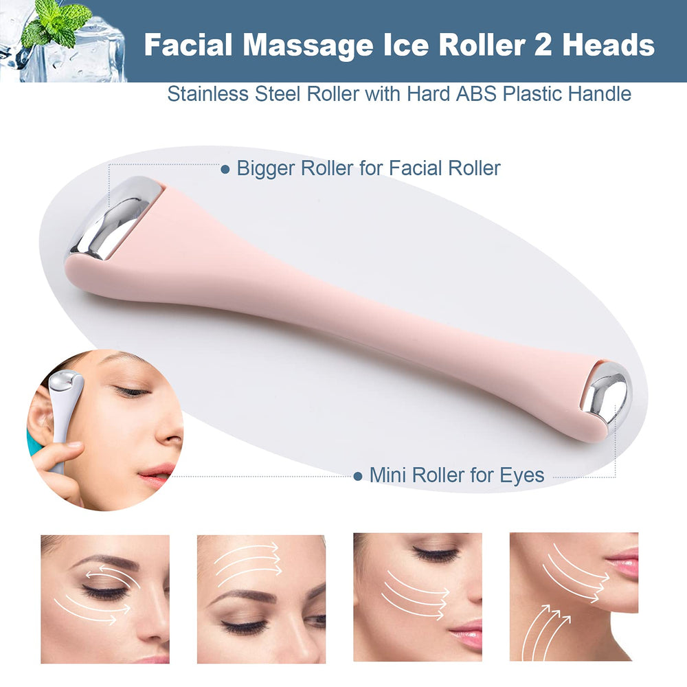 LAIKME Migraine relief roller cools temples for tension relief.