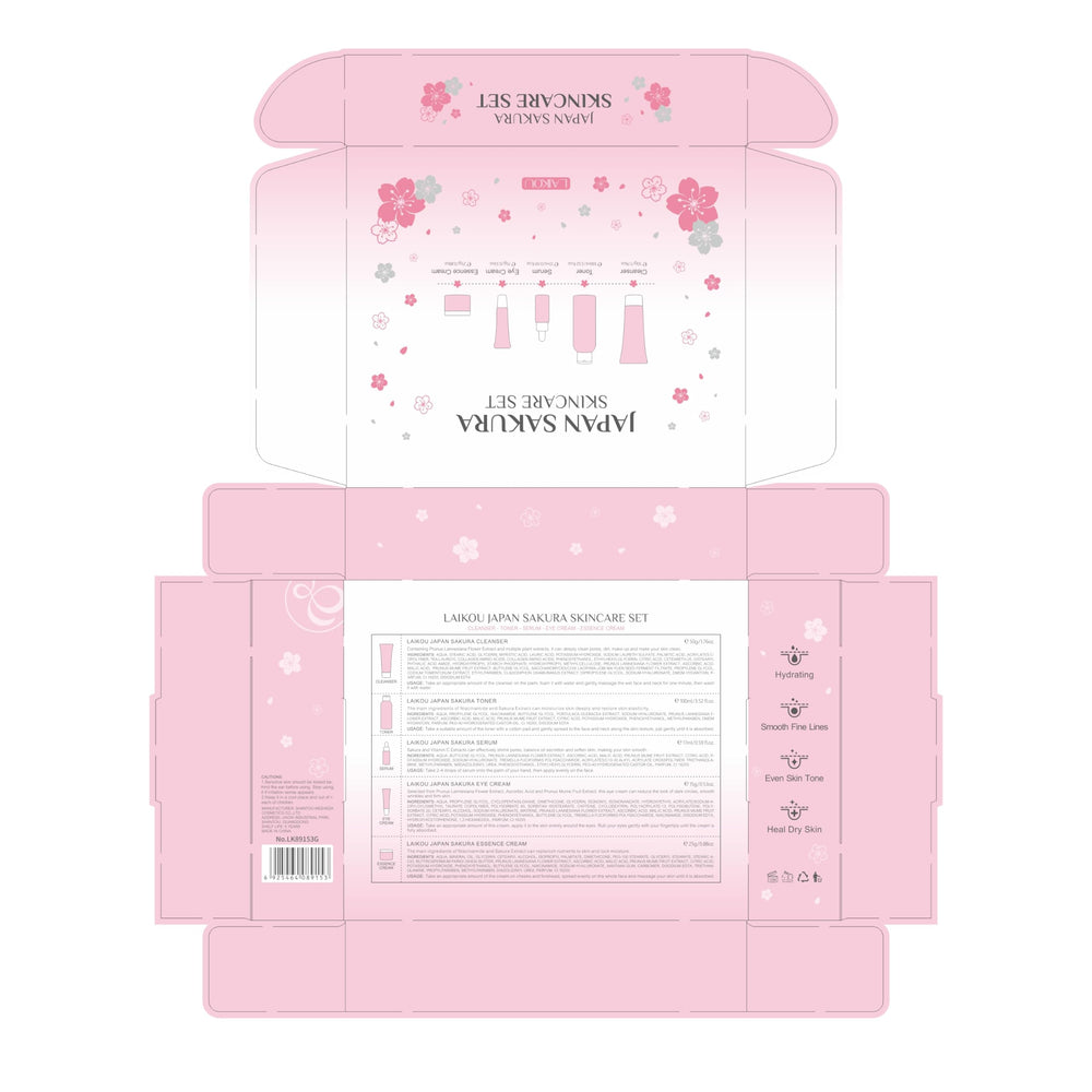 LAIKOU Sakura gift pack ideal for birthdays and holidays.