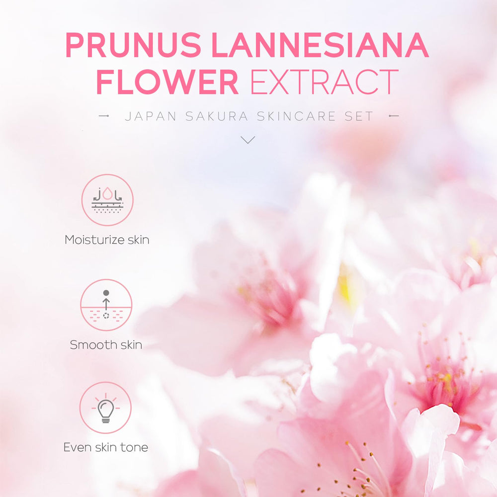 LAIKOU Sakura toner promotes balanced hydration and smoother texture.