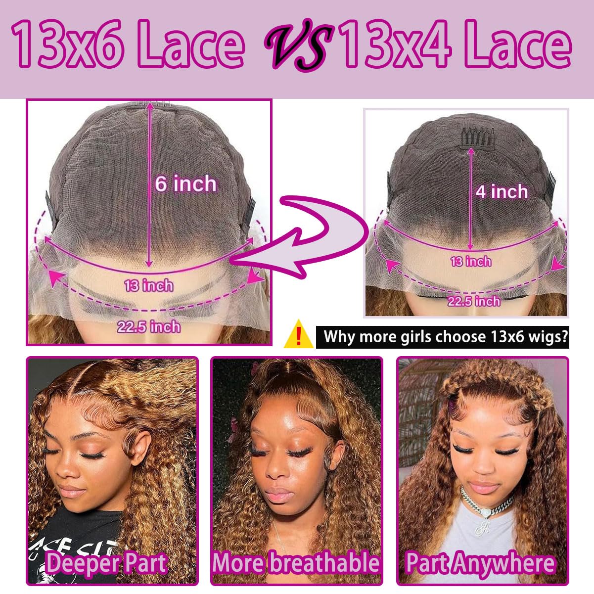 LAINSS pre-plucked natural hairline ensures easy parting and effortless styling