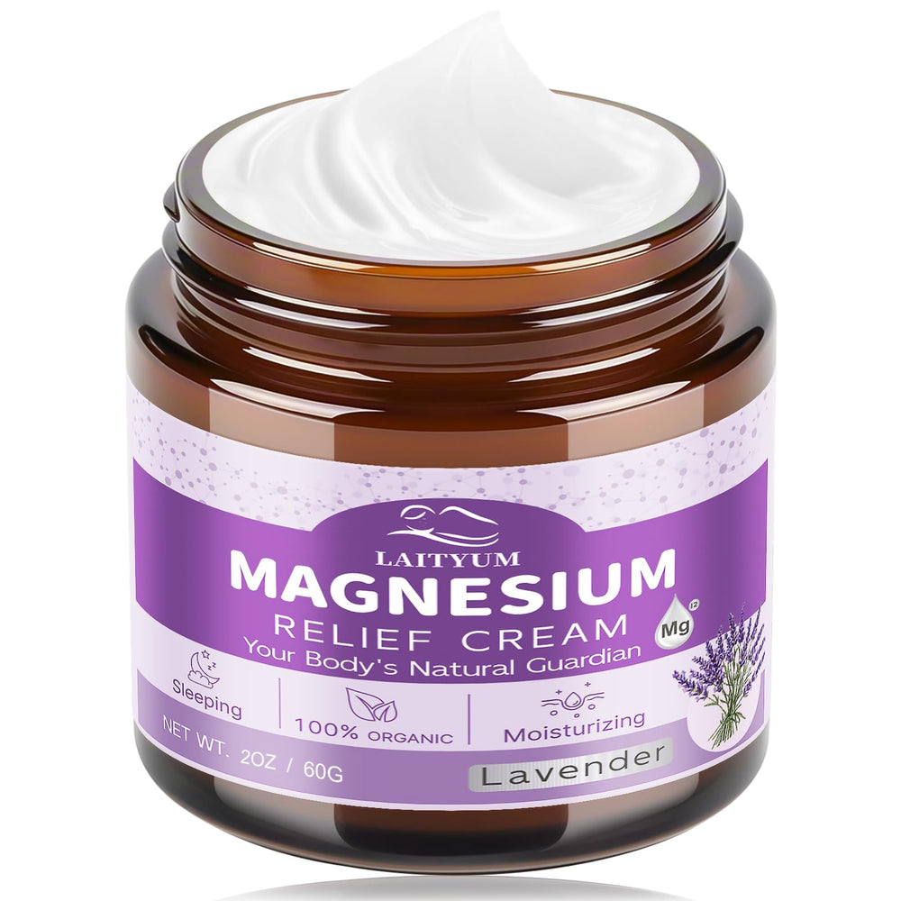 LAITYUM Magnesium Lotion kid-friendly formula on gentle skin