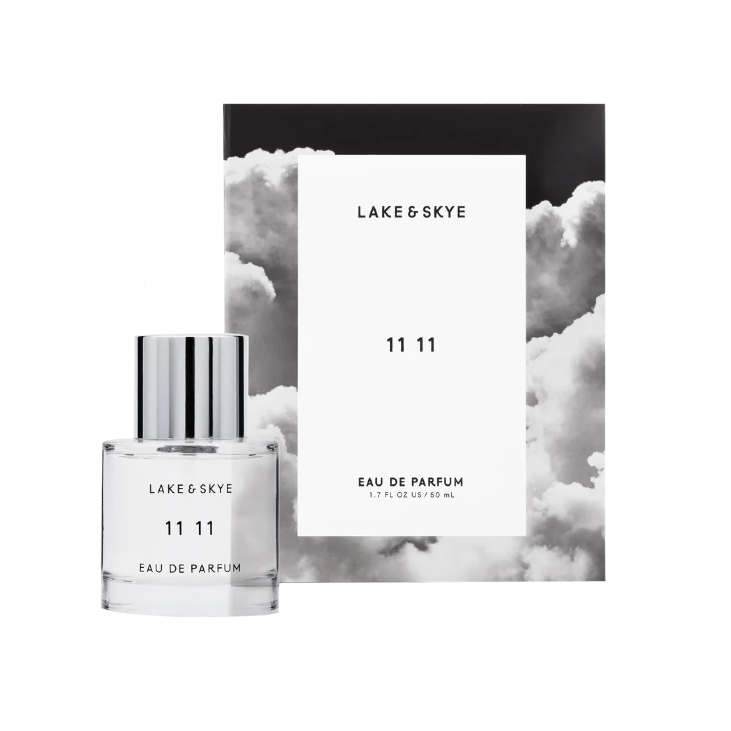 Lake & Skye 11 11 bottle-front view for daily musk-forward wear and confidence.