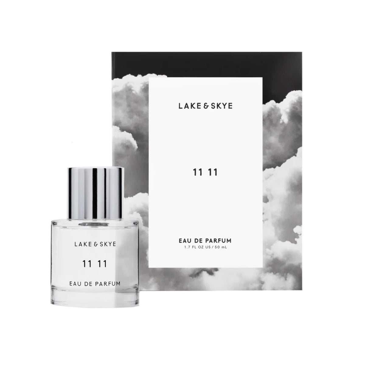 Lake & Skye 11 11 bottle-front view for daily musk-forward wear and confidence.