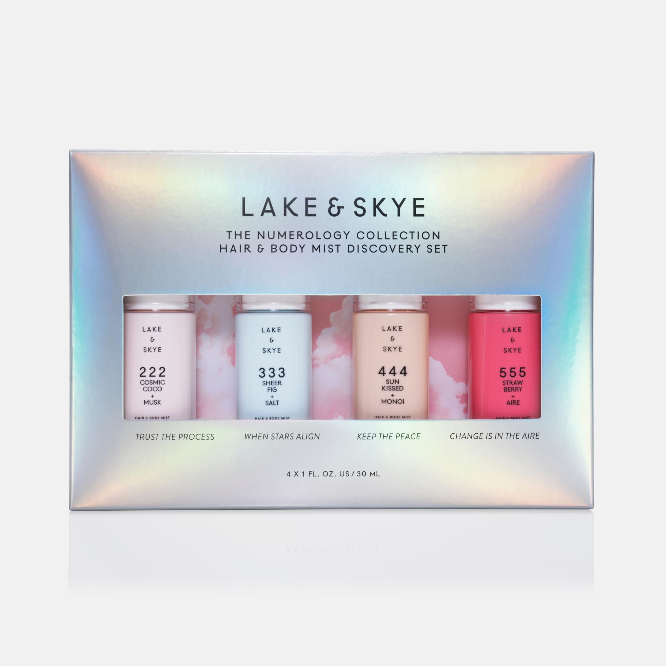Lake & Skye Strawberry Aire mini bottle featuring playful strawberry with floral and vanilla finish.