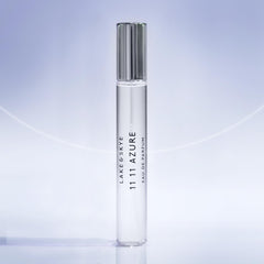 Lake & Skye travel-size EDP fits in bag for easy touch-ups.