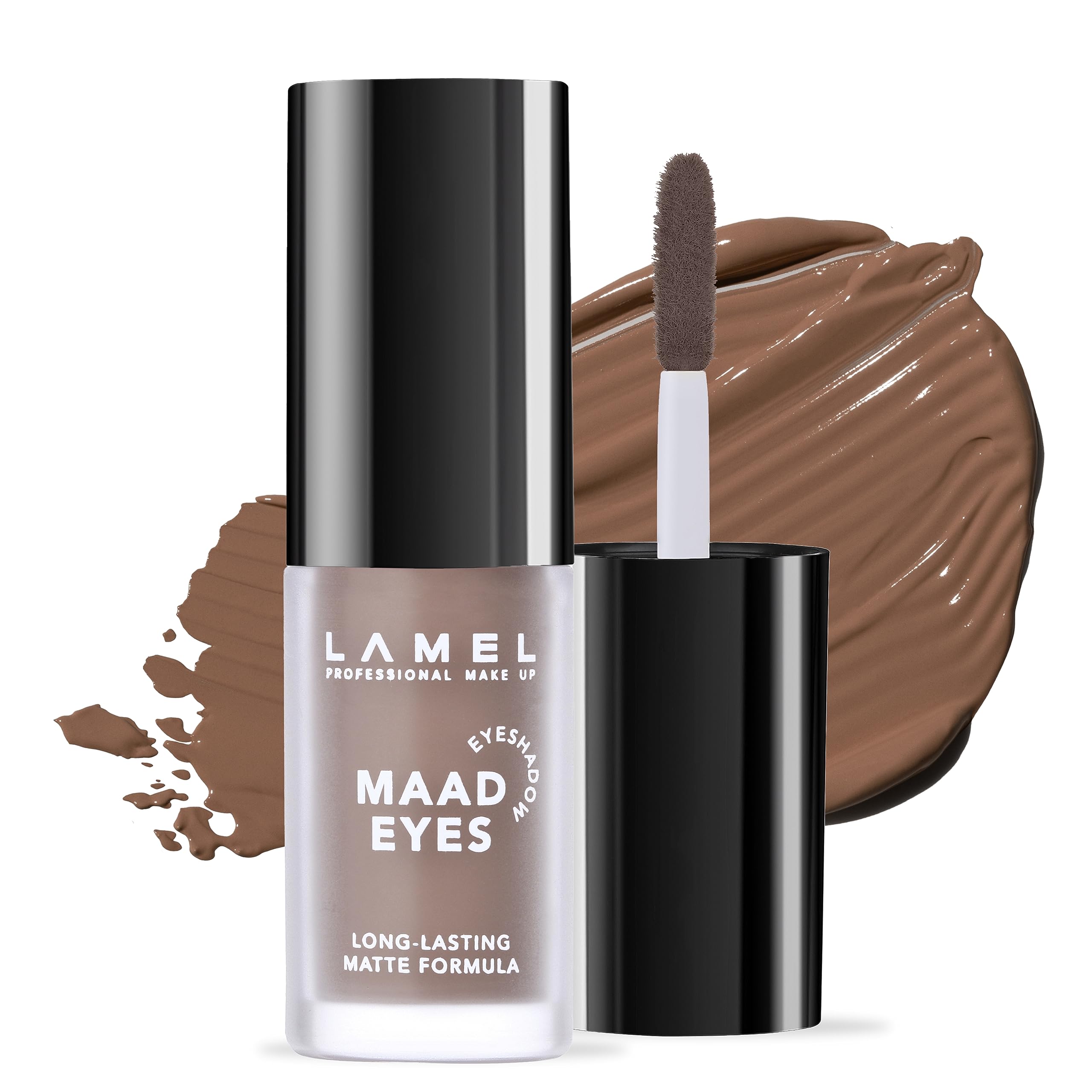 Lamel Matte Liquid Eyeshadow Maad Eyes 401 packaging displays premium, leak-proof design for safe shipping.