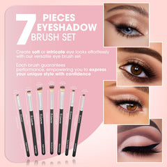 Lamora crease brush with soft bristles for accurate crease definition.