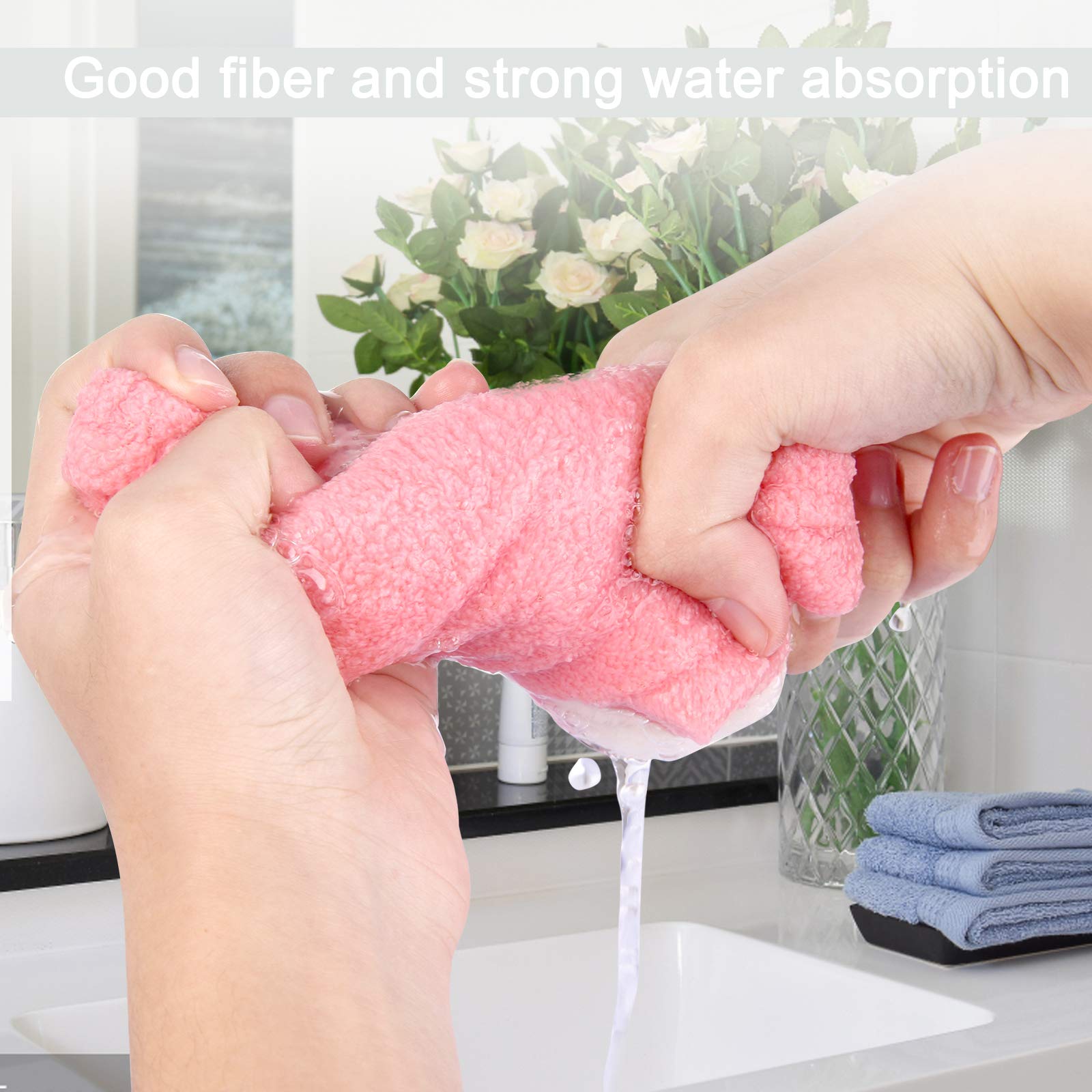 Lamoutor absorbent kid towel wrap, fast moisture pickup after bath.