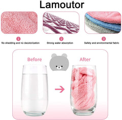 Lamoutor elastic-cord adjustable cap, fits most kids for secure drying.