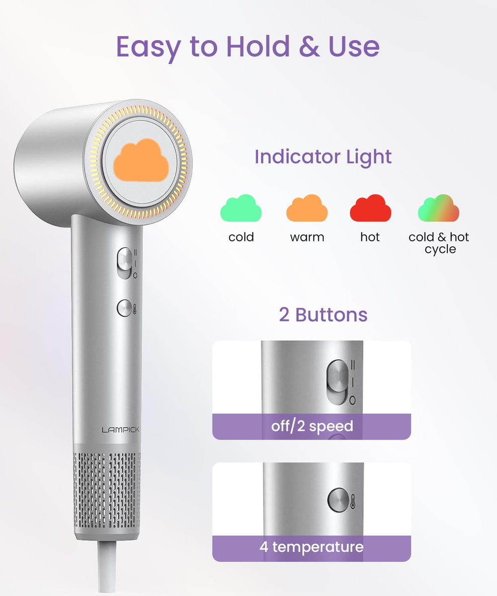LAMPICK compact lightweight design ideal for travel and easy handling