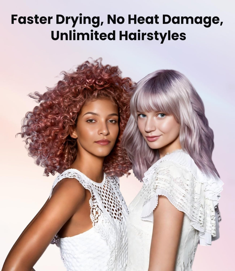 Lampick precision nozzle enables sleek, targeted blowouts.