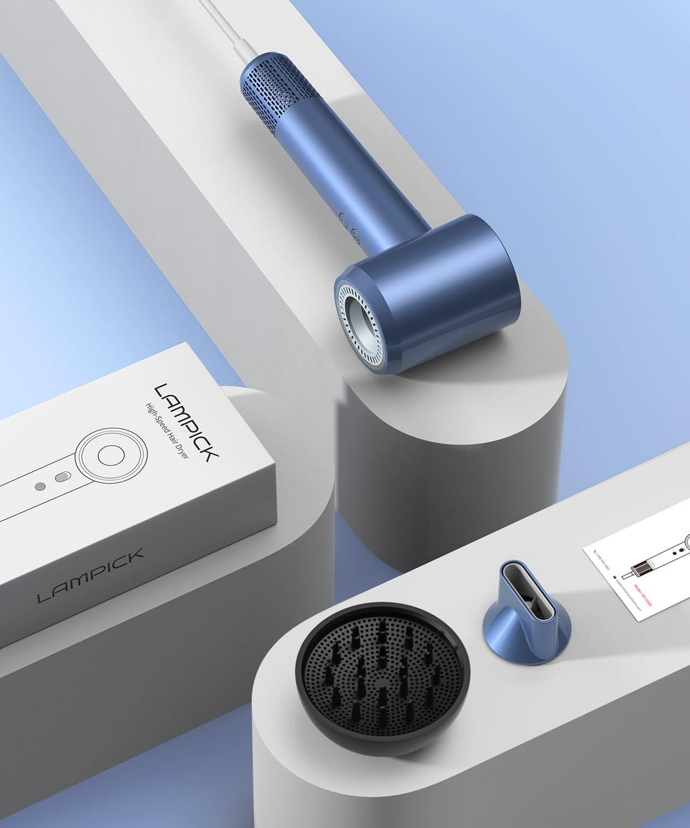 LAMPICK Hair Dryer removable filter helps maintenance and safety