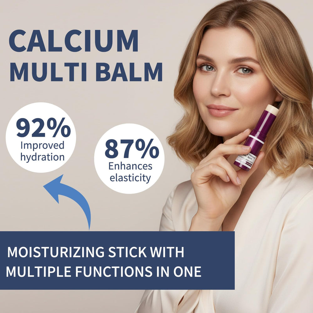 Lampolar Vitaliq calcium multi-balm stick close-up showing smooth texture for daily use.
