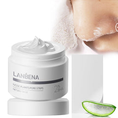 LANBENA 2.0 Nose Pore Strips pack closeup showing deep cleansing