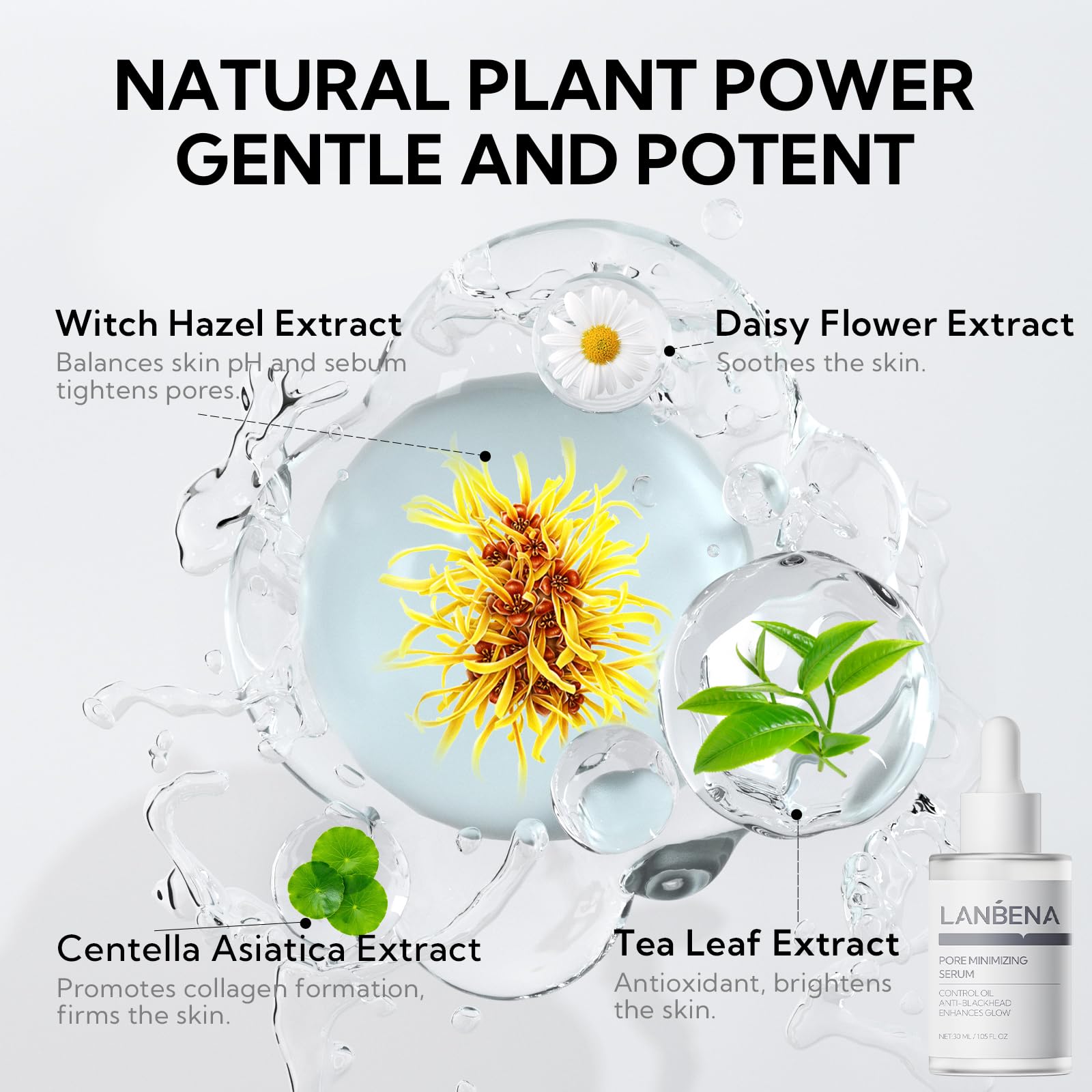 LANBENA warm-water activation helps achieve creamy consistency before use