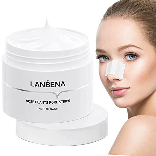 LANBENA 60-piece pack shown for convenient nose strip cleansing