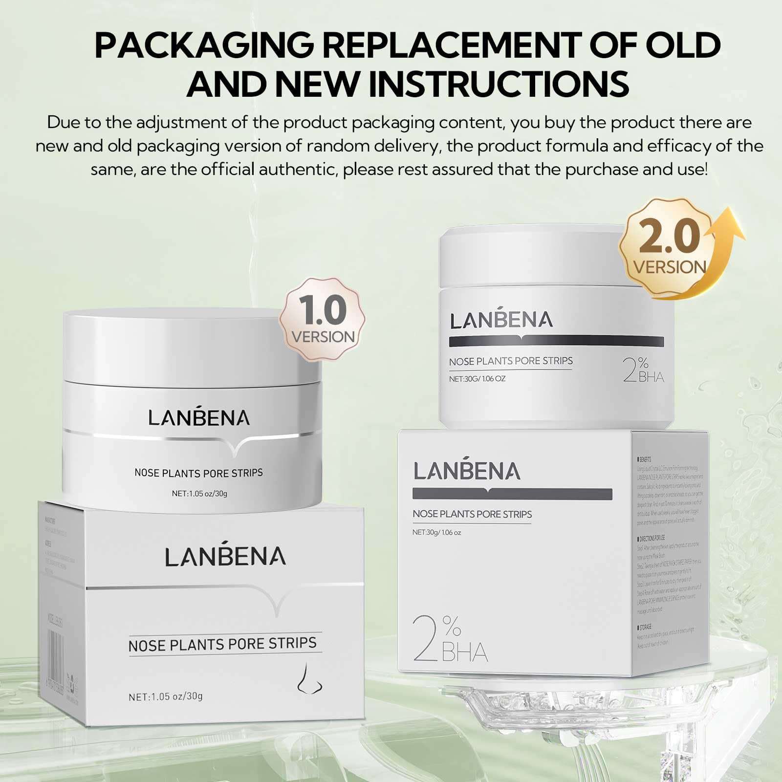 LANBENA blackhead remover results after use show smoother-looking skin.