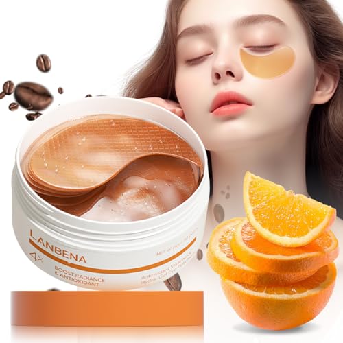 LANBENA eye patches cooling sensation on skin for refreshed look.