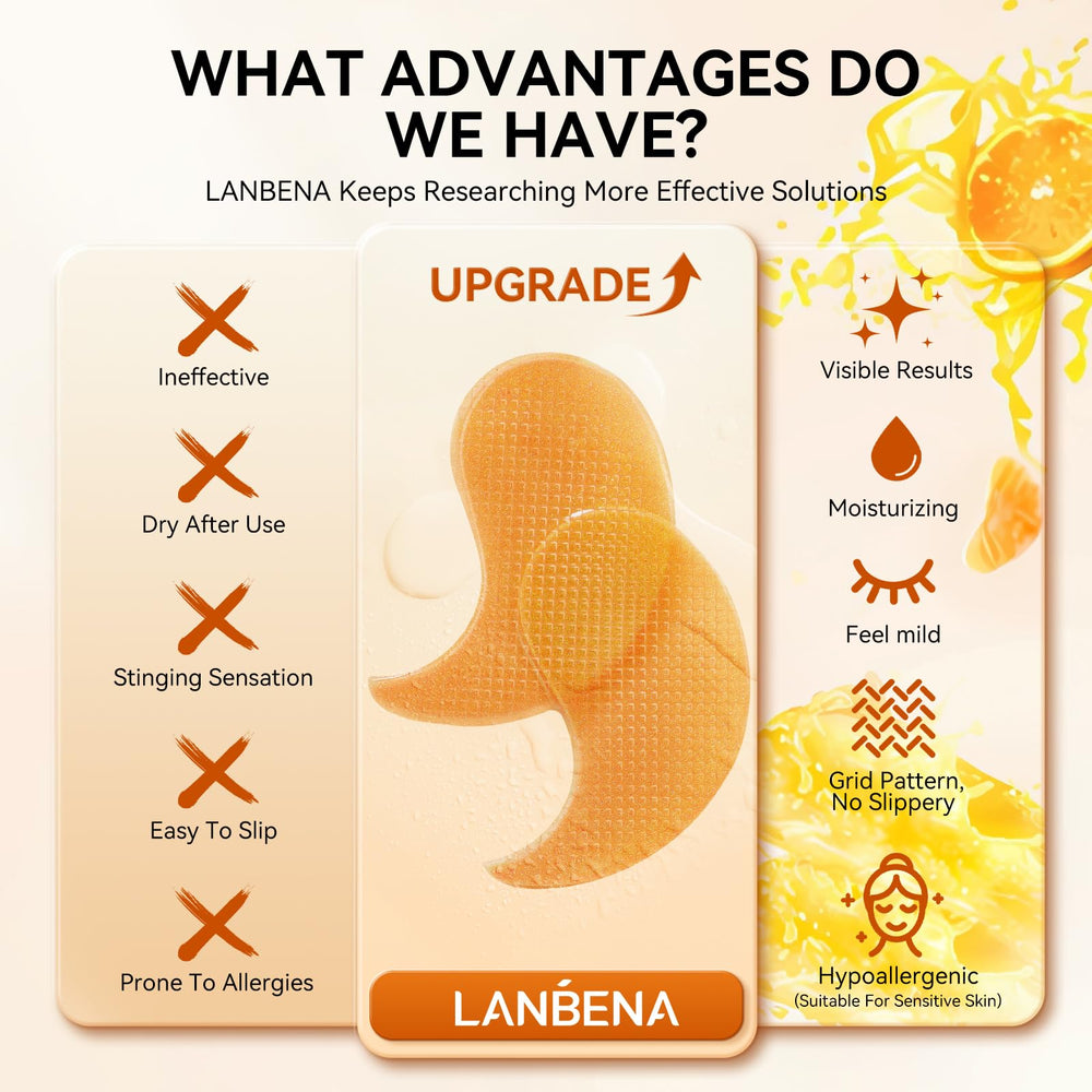 LANBENA eye patches suitable for full-face use to reduce fine lines.