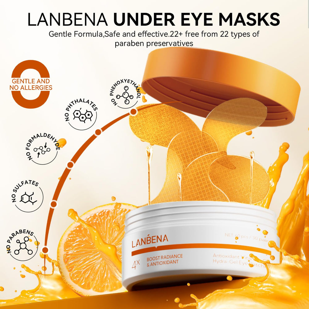 LANBENA eye patches ideal for bedtime soothing routine.