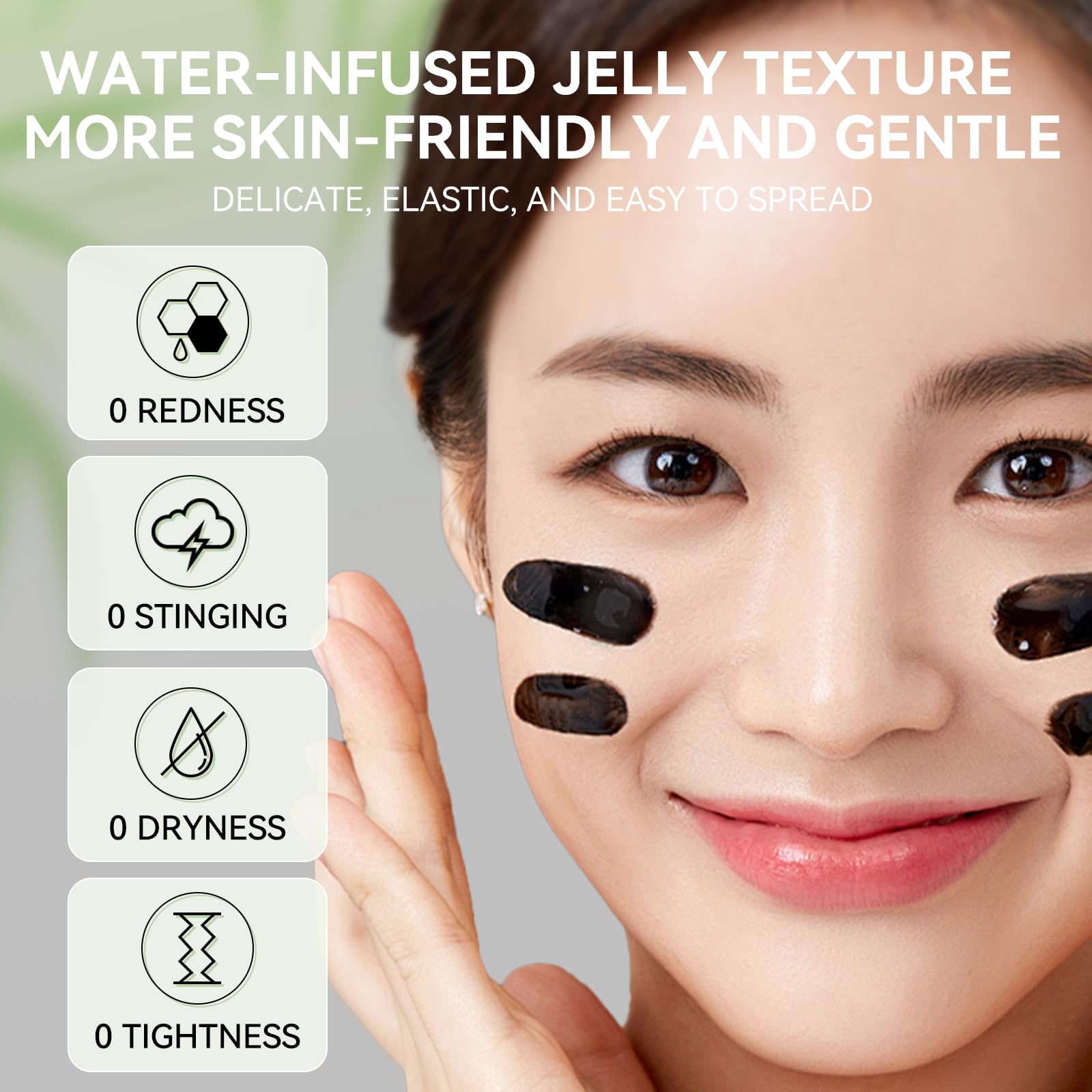 LANBENA fresh skin after peel suggests refreshed, non-irritated pores.