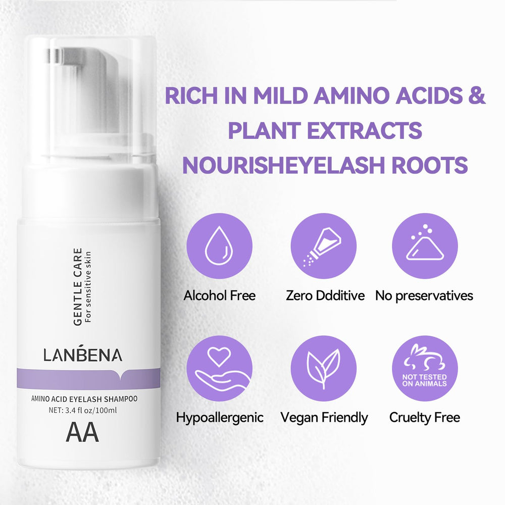 LANBENA natural oil-free formula safe for sensitive skin