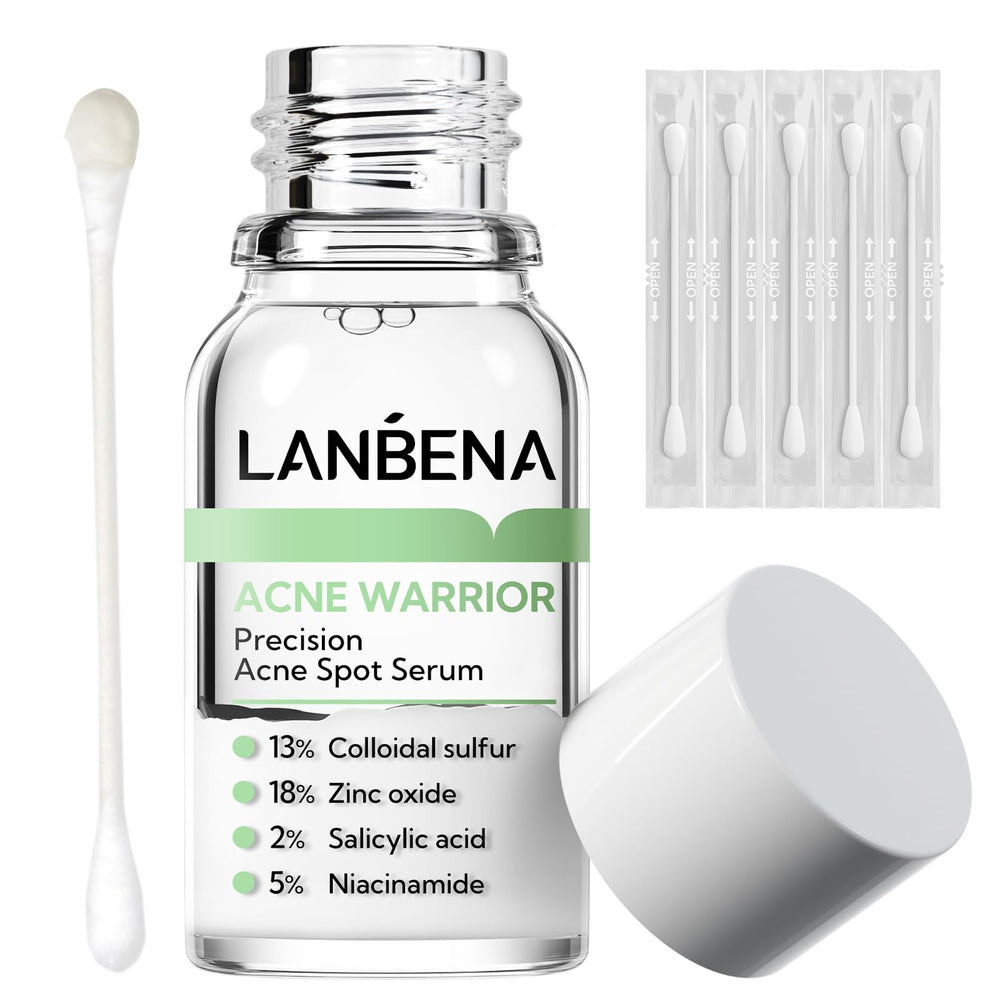 LANBENA packaging and label closeup communicates brand trust and product details.