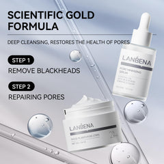 LANBENA removal paper sheets showcased for quick, mess-free blackhead removal sessions