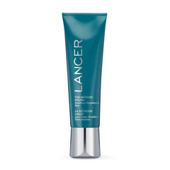 Lancer The Method Polish bottle closeup for hydrating exfoliation at home.