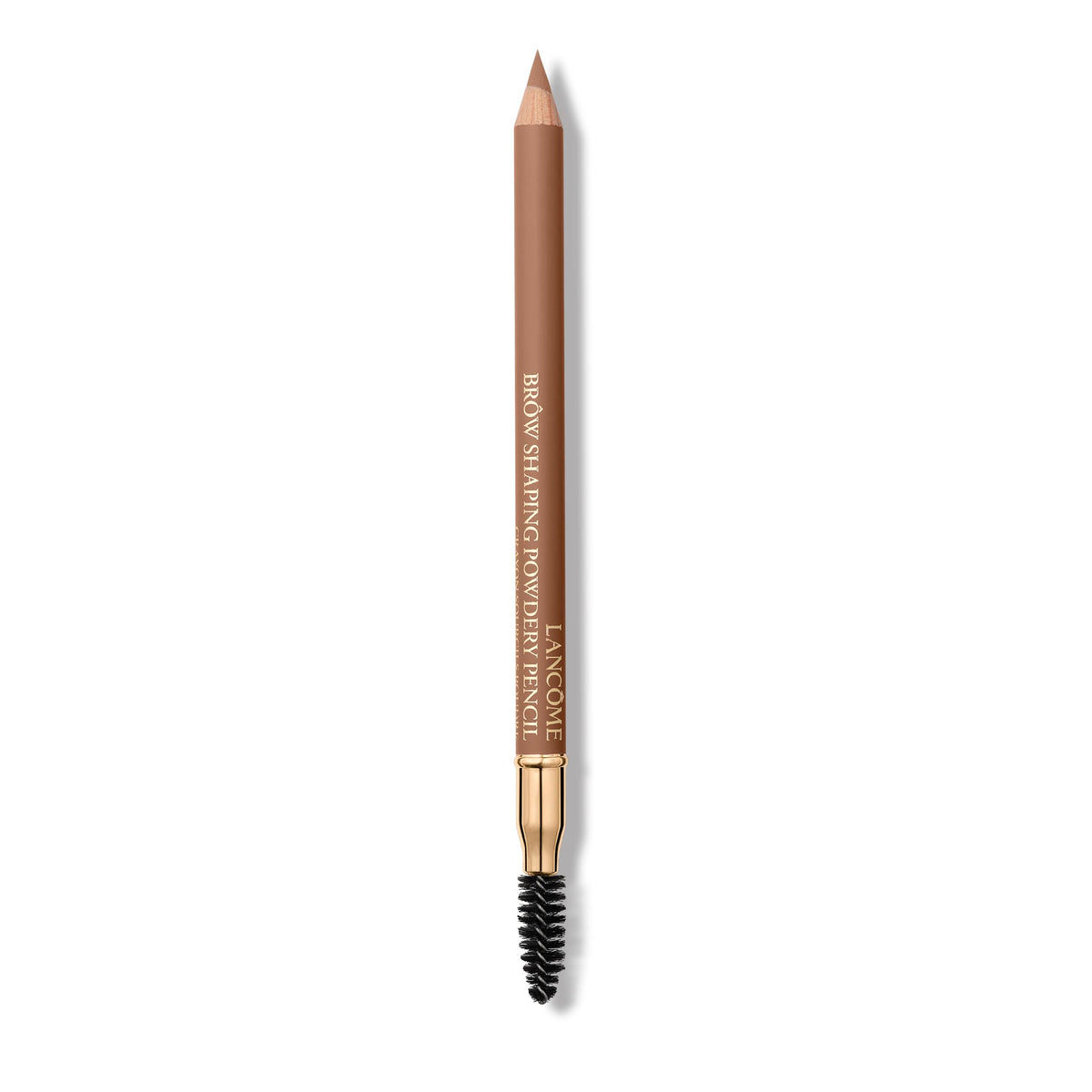 Lancôme Brow Shaping Powdery Eyebrow Pencil Chestnut, natural finish, soft-stroke fill.