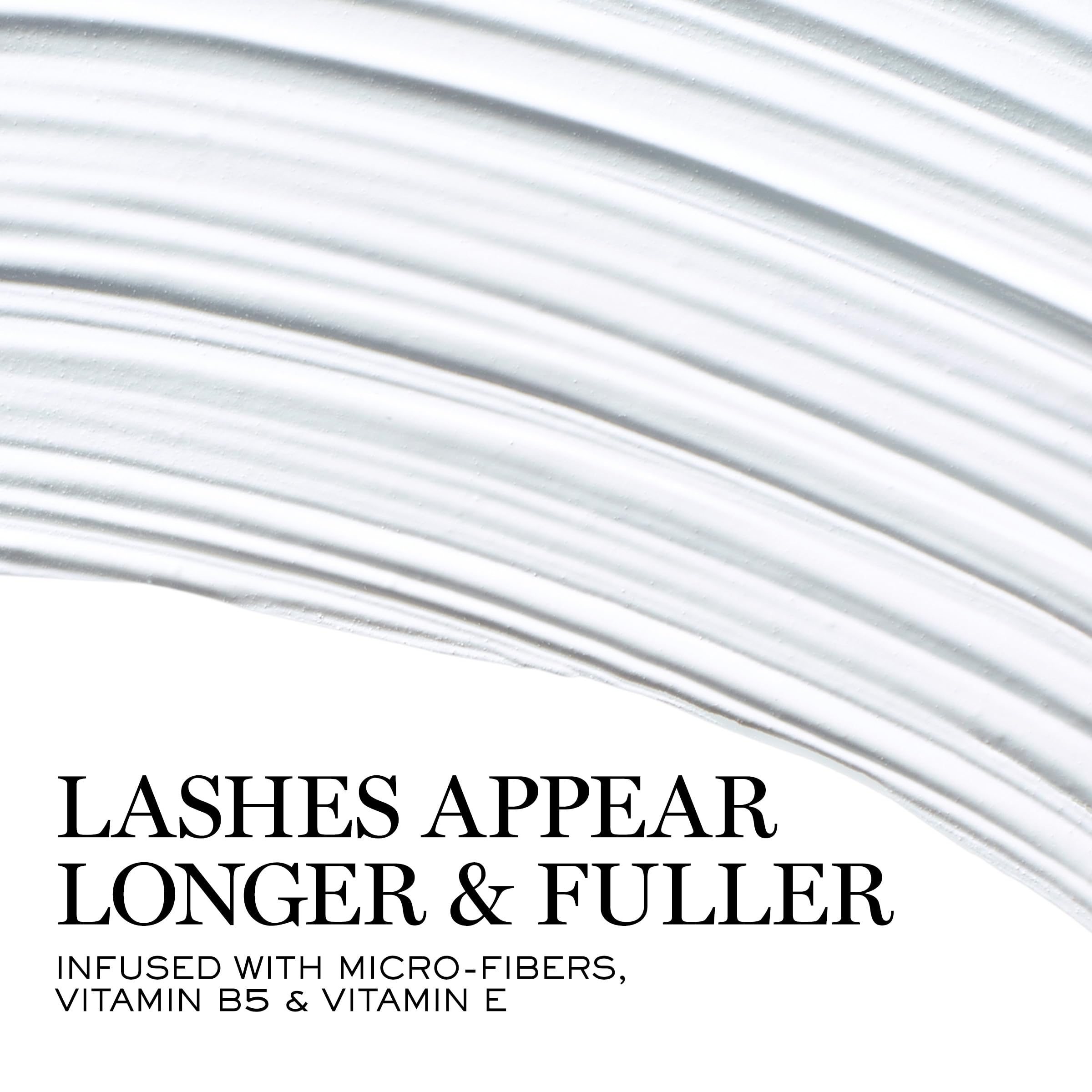 Lancôme Cils Booster XL D-Panthenol conditioning close-up emphasizing lash nourishment.