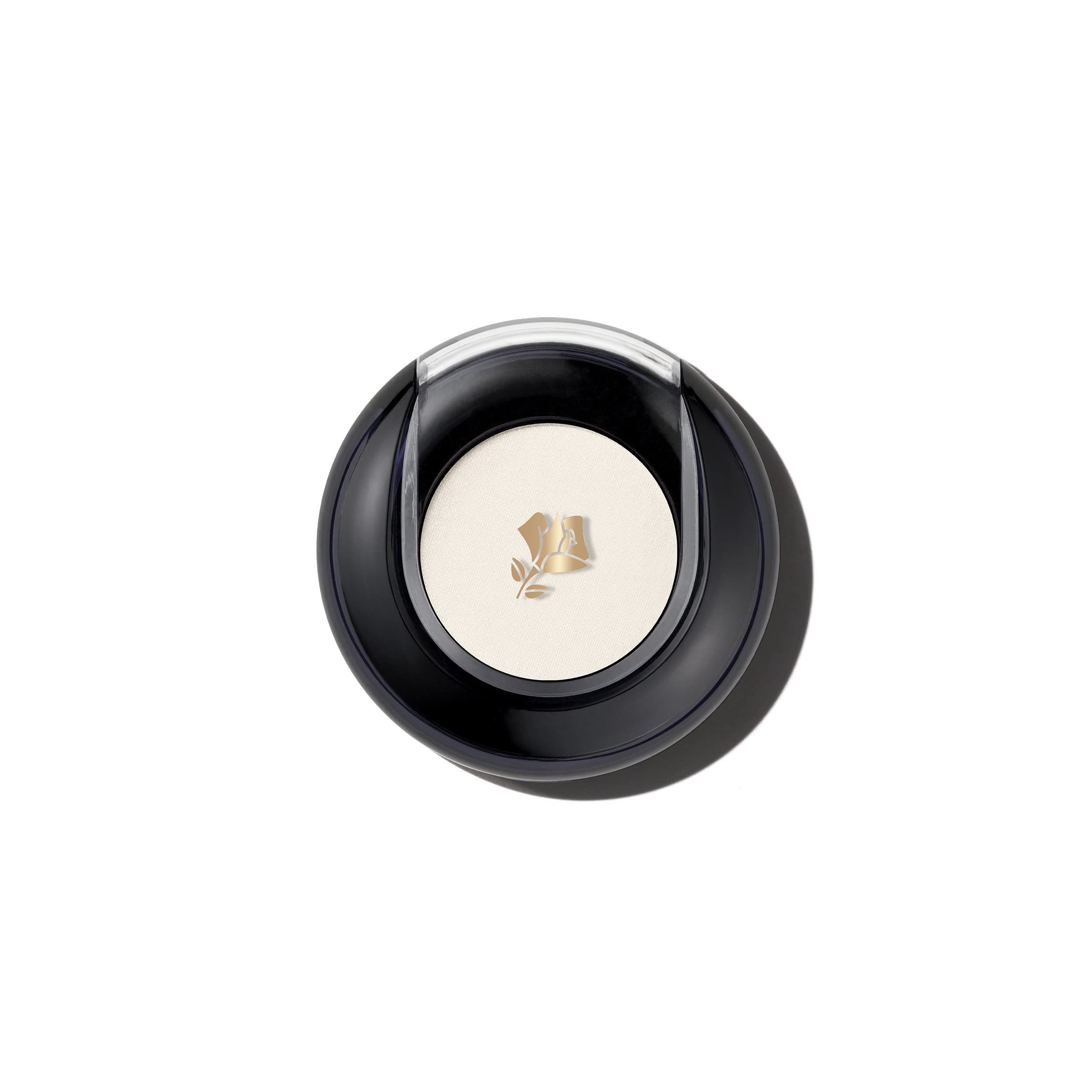 Lancôme Color Design single eyeshadow compact open reveals richly pigmented shade for day-to-night looks.