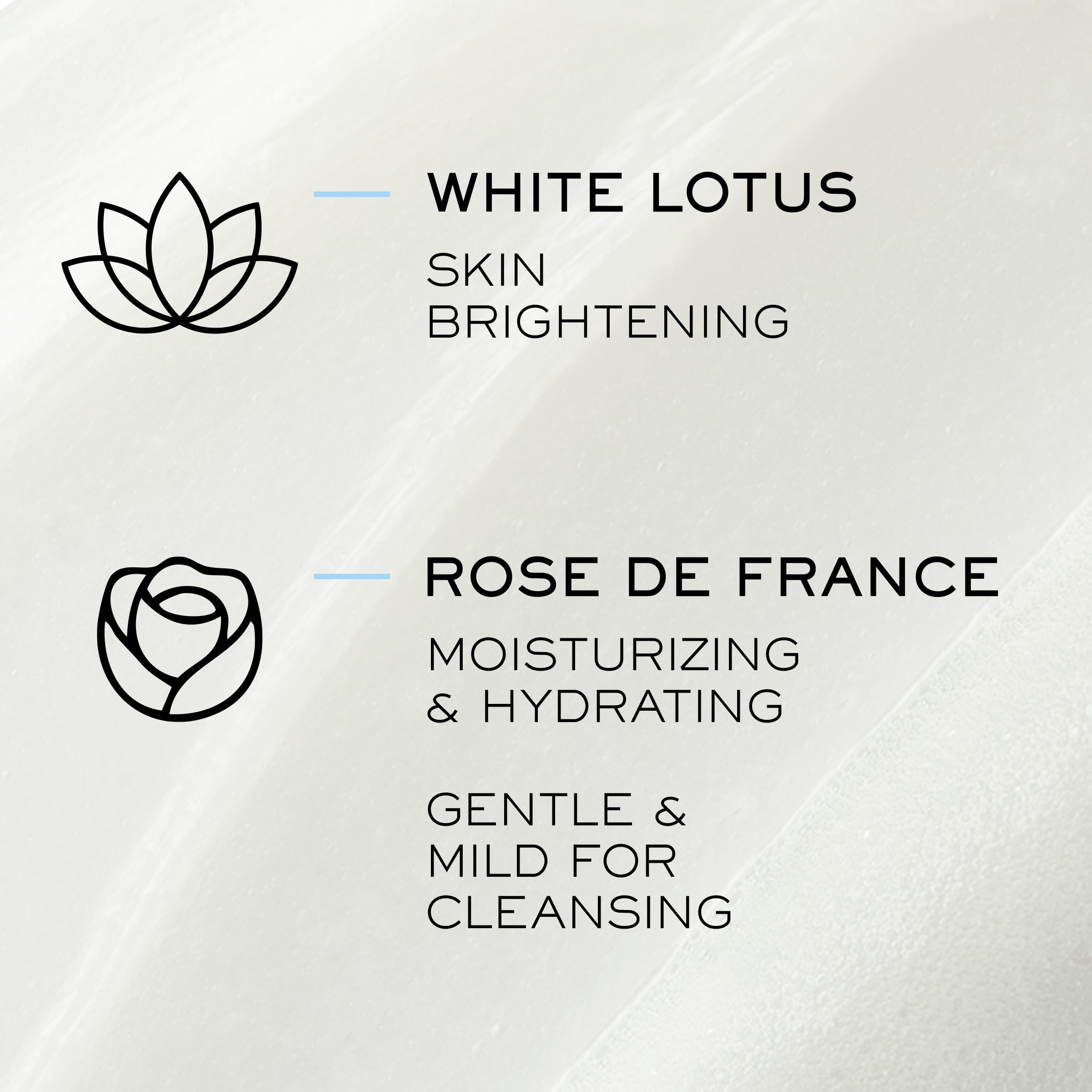 Lancôme Crème Radiance cleanser removing waterproof makeup without drying.