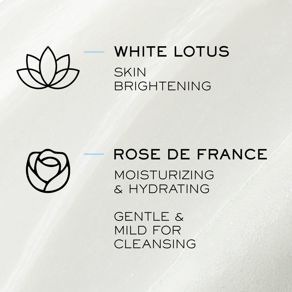 Lancôme Crème Radiance cleanser removing waterproof makeup without drying.