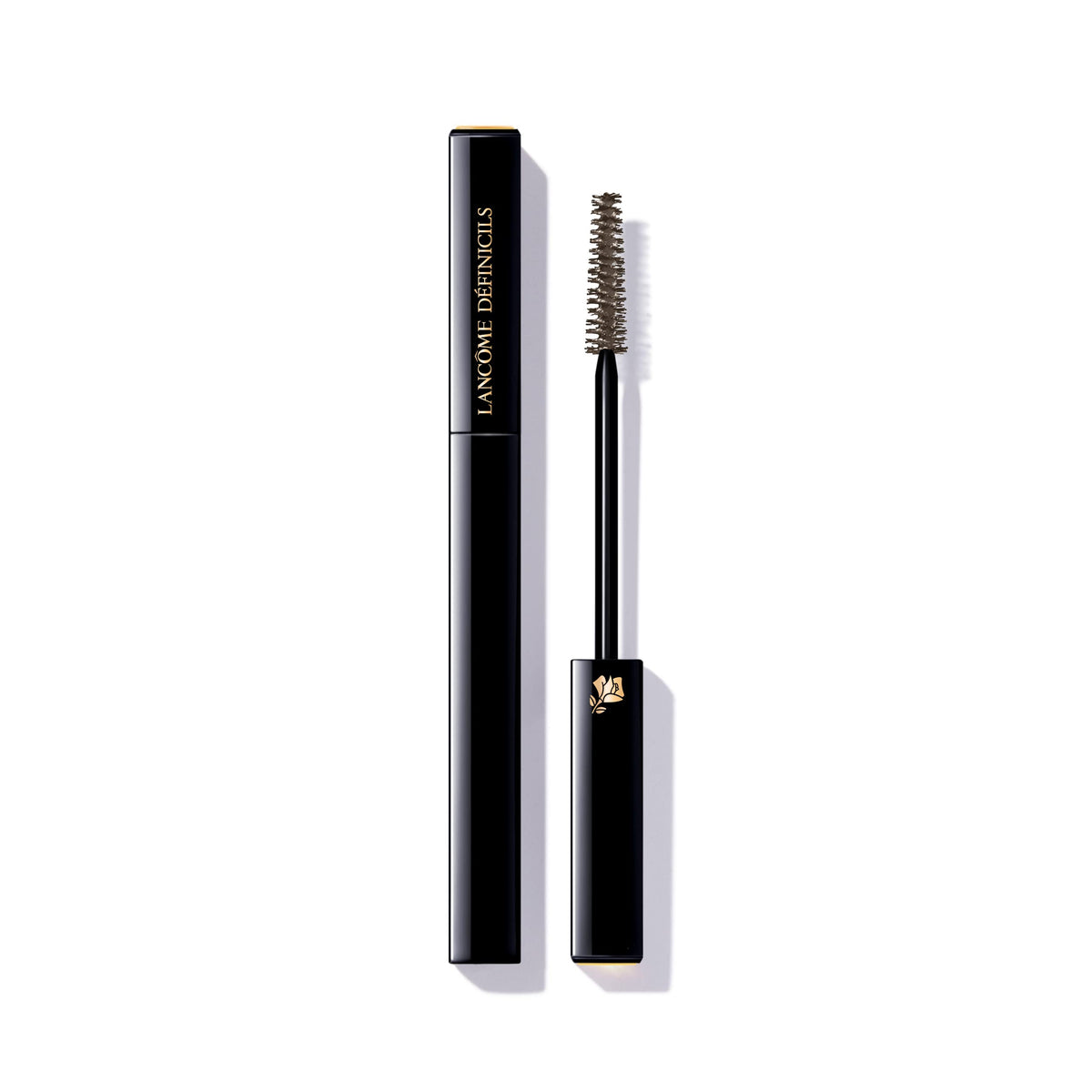 Lancôme Definicils bottle with brush showing easy application for defined lashes