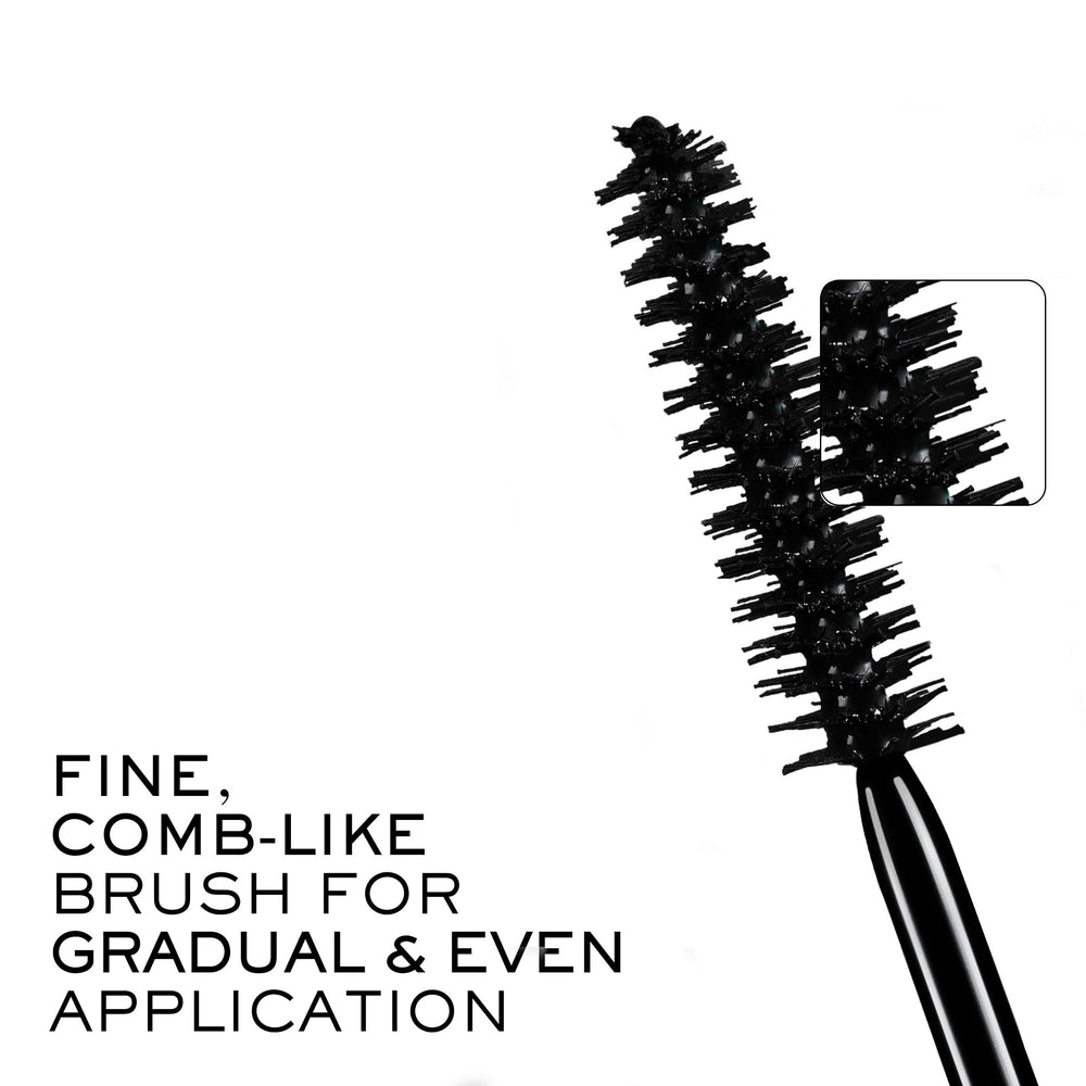 Lancôme Definicils lashes look naturally lengthened in soft lighting