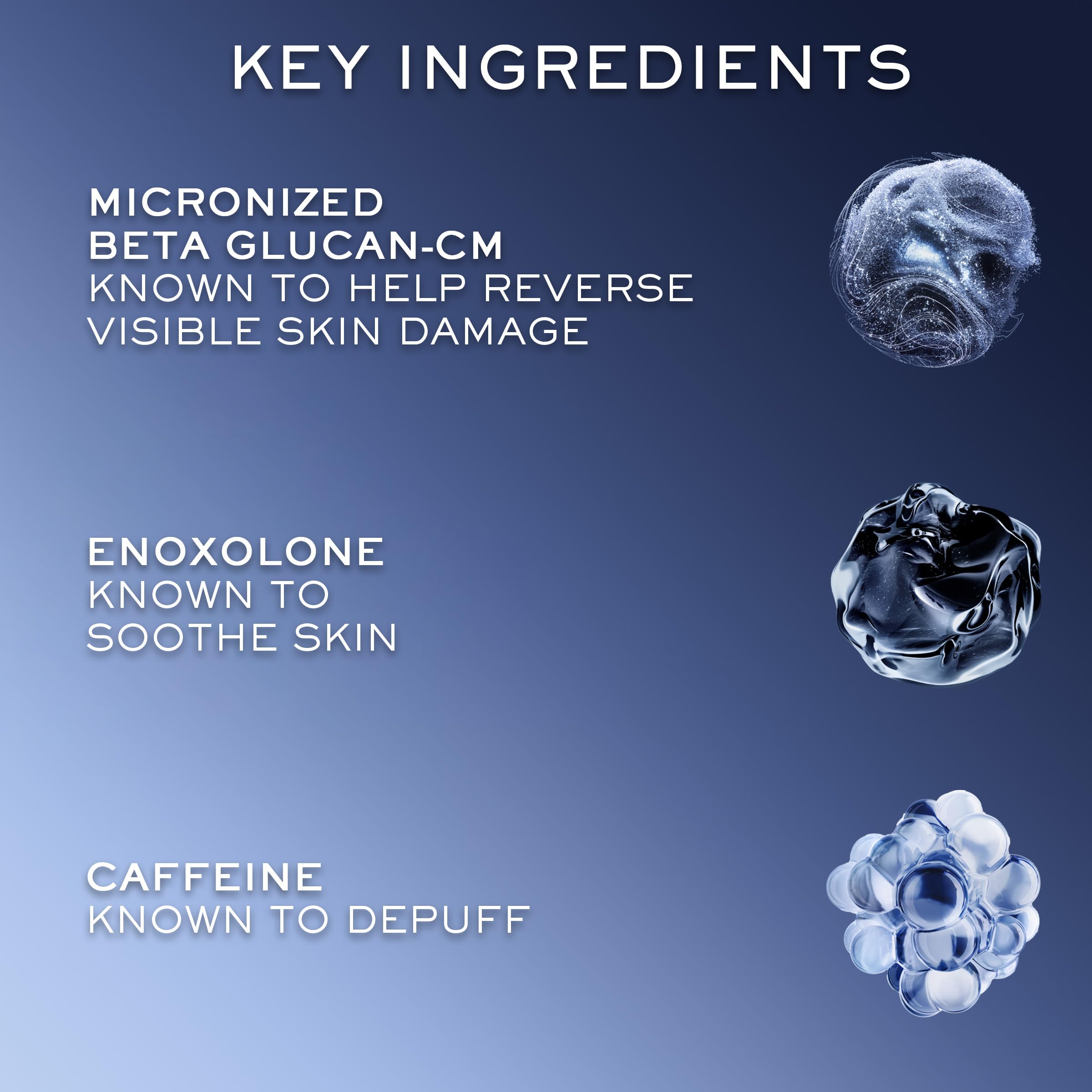 Lancôme Génifique Eye Cream near-pump packaging emphasizes precise application and hygiene.