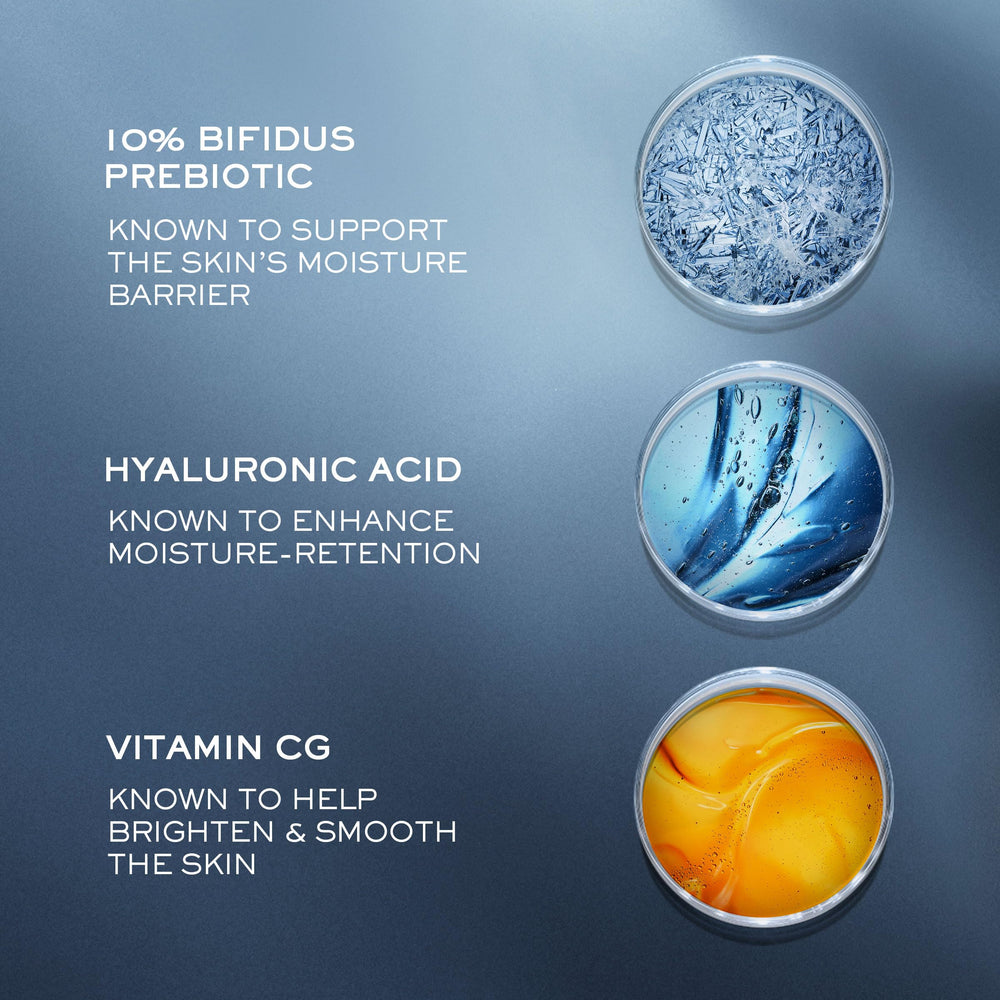 Lancôme Génifique Vitamin Cg focus highlighting antioxidant protection and brightness potential