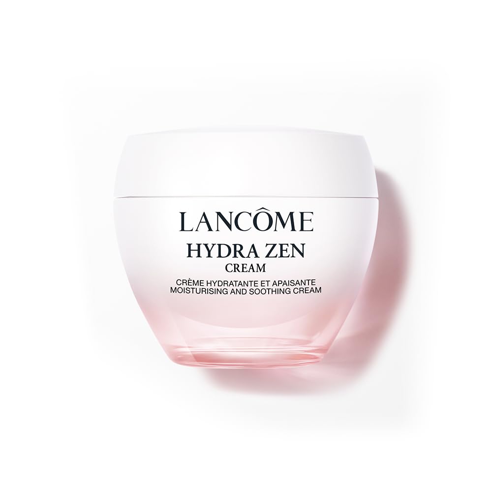 Lancôme Hydra Zen Moisturizer in a jar showcasing intense hydration benefits.