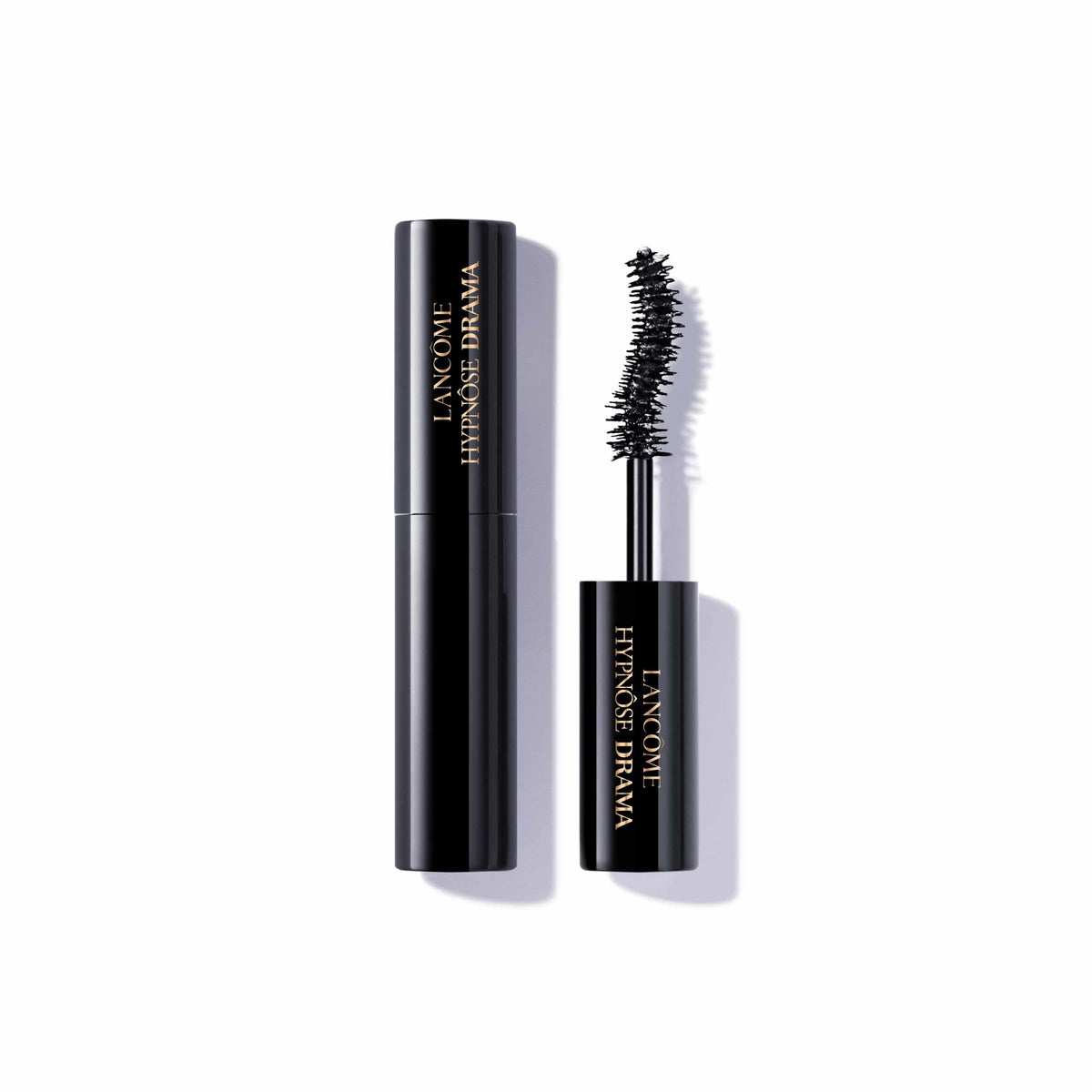 Lancôme Hypnôse Drama Extreme mascara bottle with premium design for on-the-go glamour.