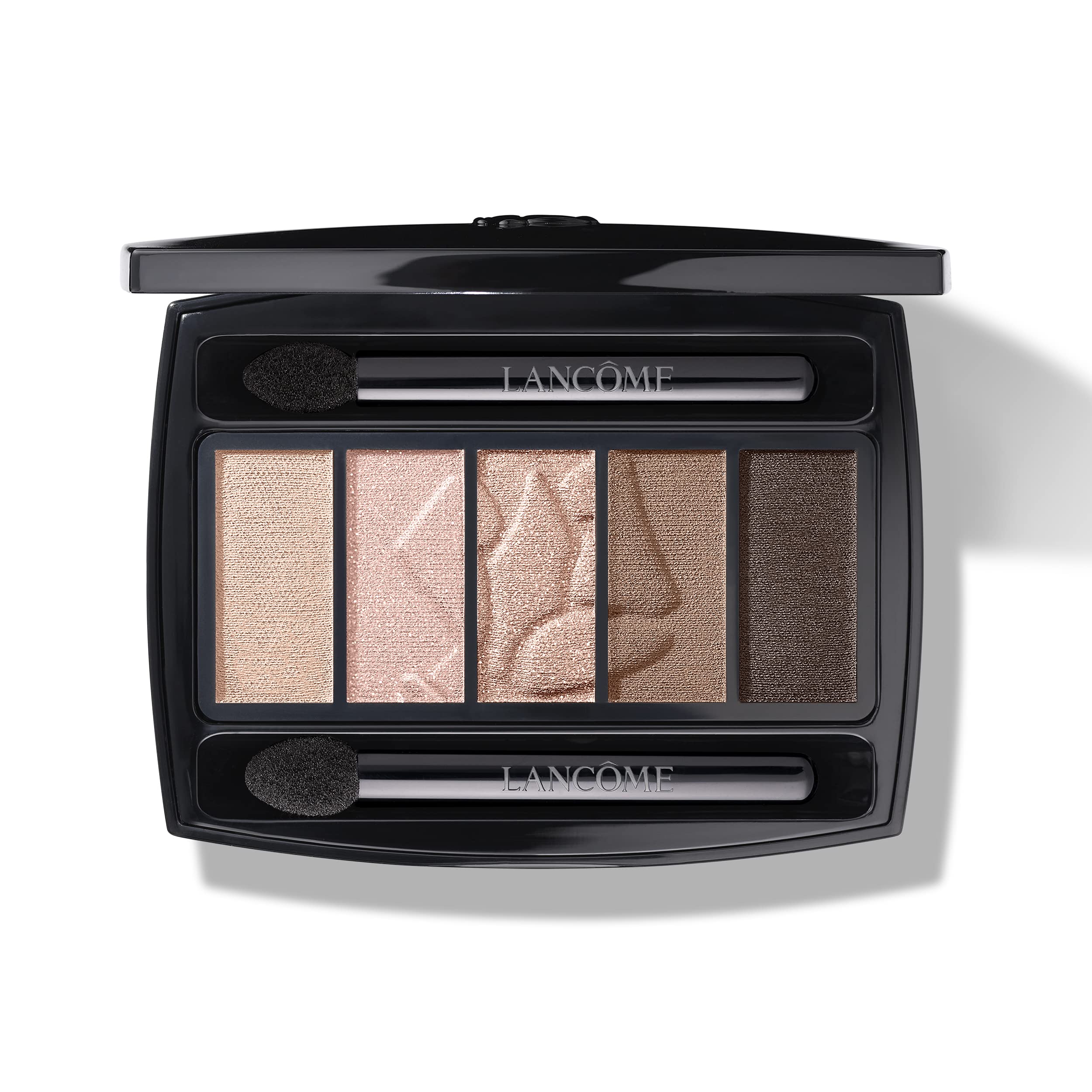 Lancôme Hypnôse French Nude palette open lid, versatile day-to-night options.
