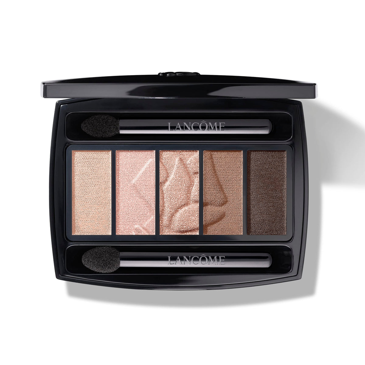 Lancôme Hypnôse French Nude palette open lid, versatile day-to-night options.