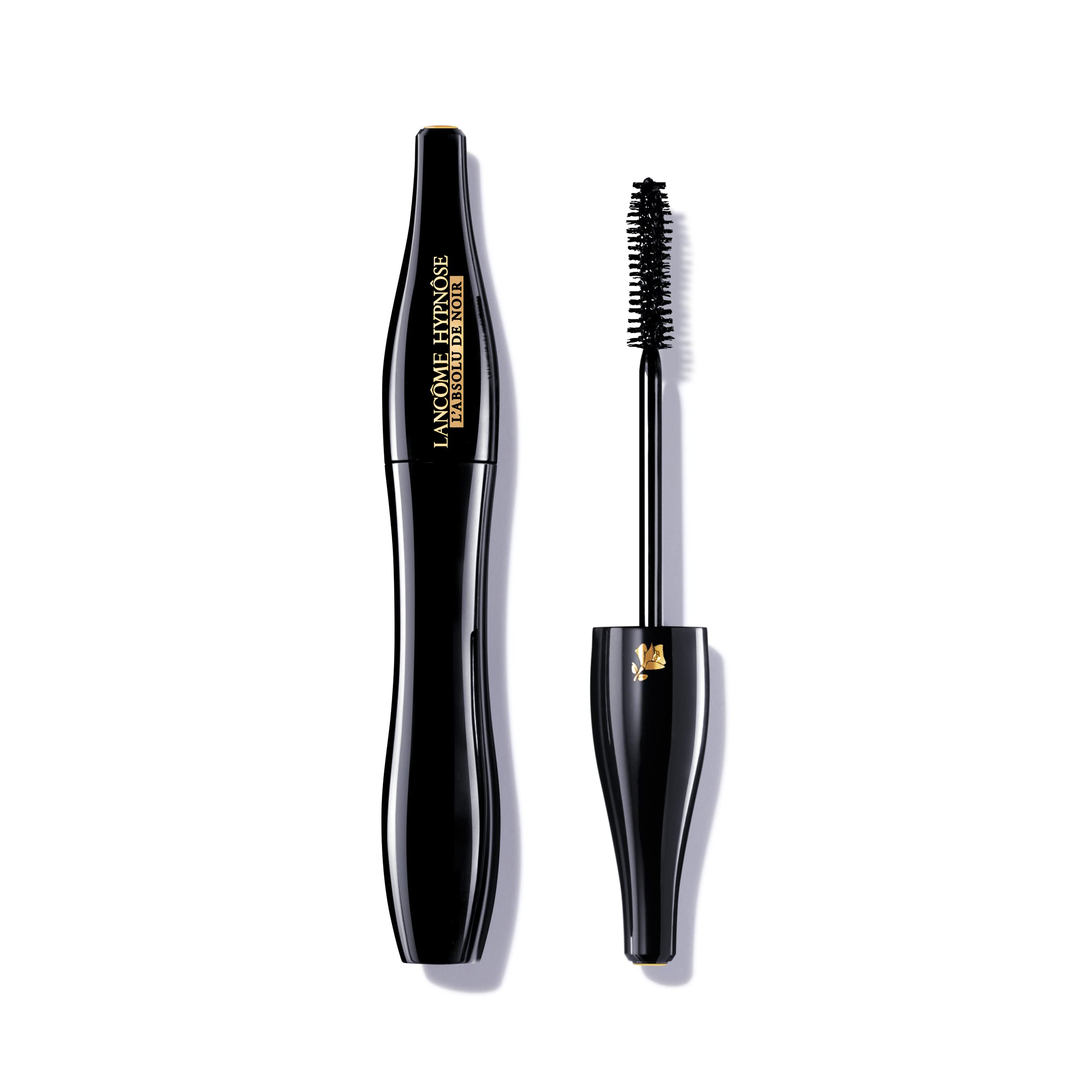Lancôme Hypnôse mascara bottle close-up highlighting long-wear potential.