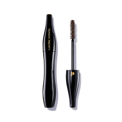 Lancôme Hypnôse mascara brown bottle close-up showing rich color and buildable volume.