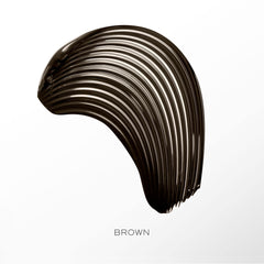 Lancôme Hypnôse mascara brush close-up highlights the powerful root-to-tip thickening.